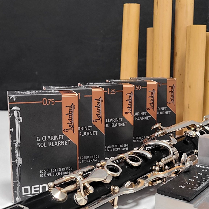 DENNER K175 İstanbul Serisi 1.75 Numara Klarnet Kamışı - 10'lu kutu