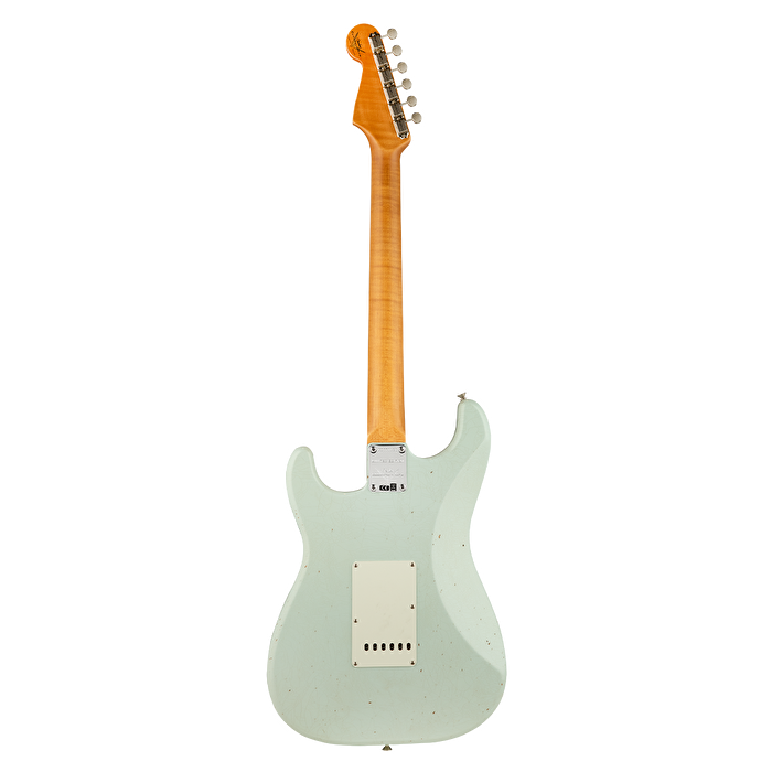 Fender Custom Shop Limited 1964 Stratocaster Journeyman Relic Gülağacı Klavye Faded Aged Sonic Blue Elektro Gitar