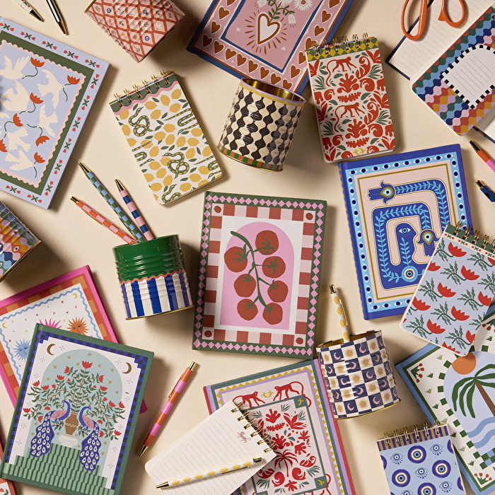 DESIGNWORKS INK A Dopo Defter - Ay Evreleri