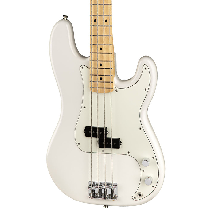 Fender Player Precision Bass Akçaağaç Klavye Polar White Bas Gitar
