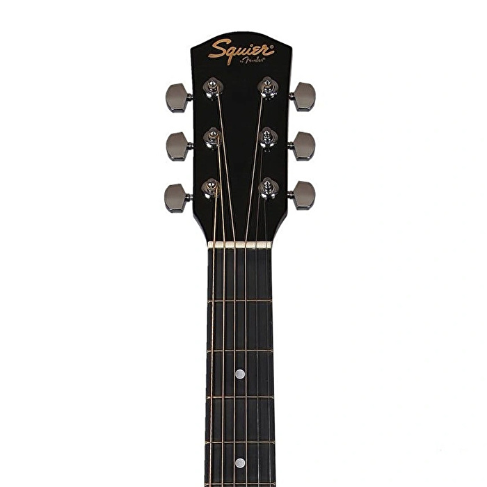 Squier SA-105CE Dreadnought Cutaway Black Elektro Akustik Gitar