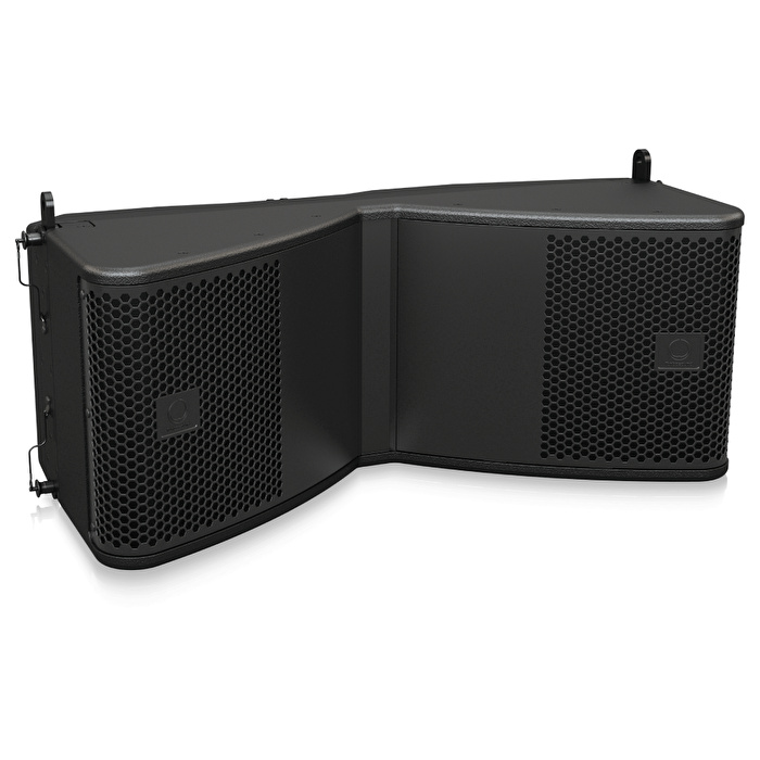 TURBOSOUND MV210-HC Çift 10" Tam Boyutlu Hibrit Sürücülü Turne ve Sabit Kurulum Uygulamaları İçin Line Array Hoparlör (Tek)