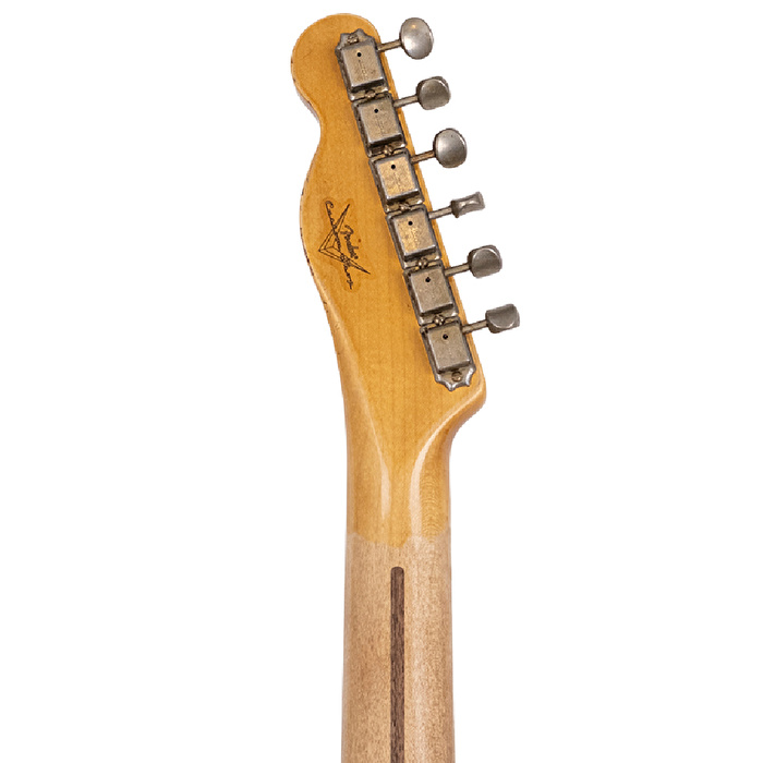 Fender Custom Shop 1951 Nocaster Relic Akçaağaç Klavye Faded Aged Nocaster Blonde Elektro Gitar