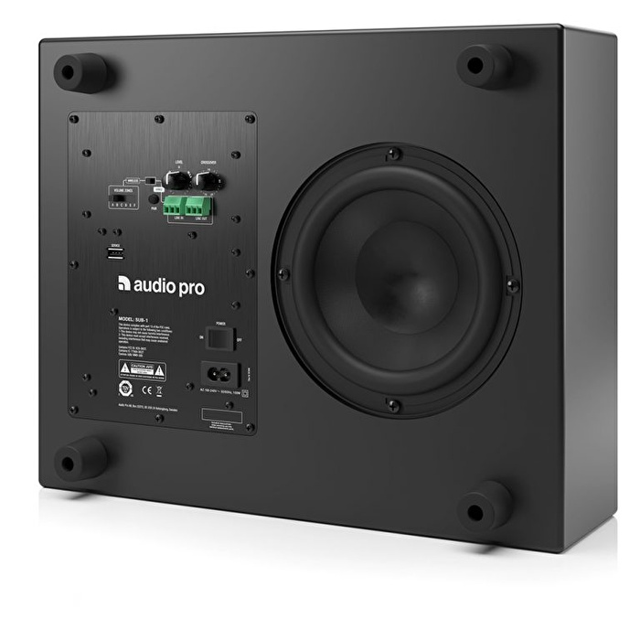 Audio Pro Business SUB-1 Siyah Aktif Kablosuz Subwoofer (1,9Ghz)