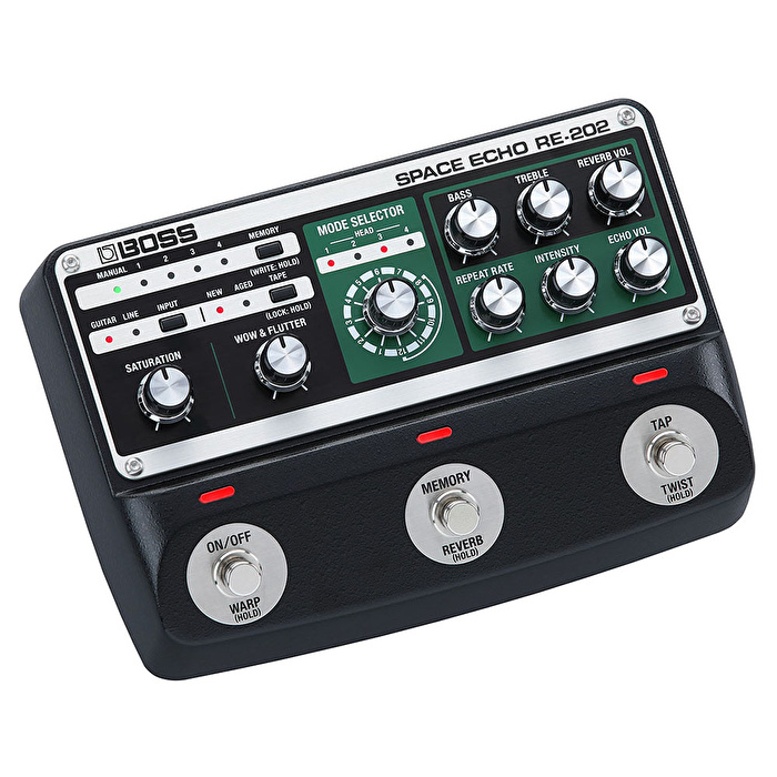 BOSS RE-202 Space Echo Delay/Reverb Pedalı