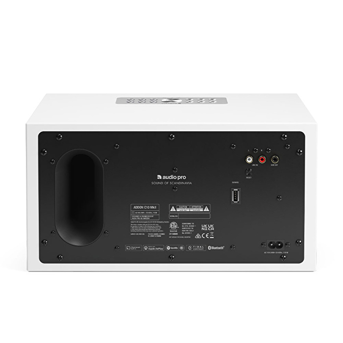 Audio Pro C10 MkII Beyaz Multiroom Akıllı Ev Hoparlörü