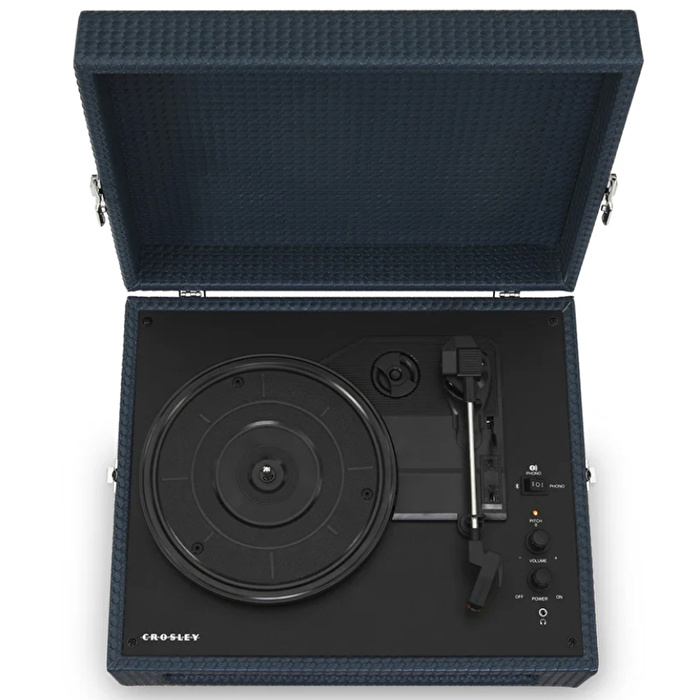 CROSLEY CR8017B-NY Voyager Navy Bluetooth Plakçalar