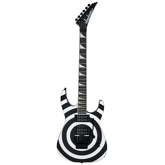Jackson X Series Soloist™ SLX DX Graphic Series Amaranth Klavye Bullseye Elektro Gitar