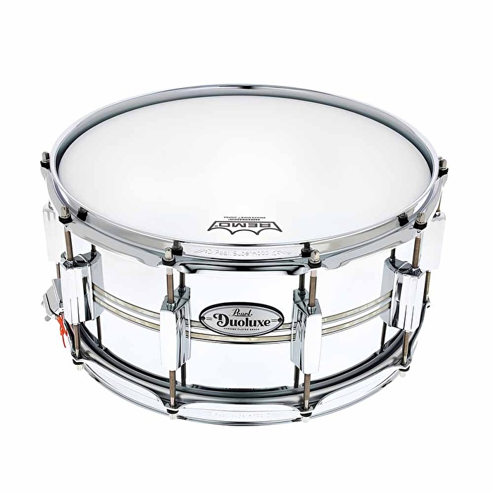 PEARL DUX1465BR/405 Duoluxe Nicotine White Marine Pearl 14"x6.5" Trampet