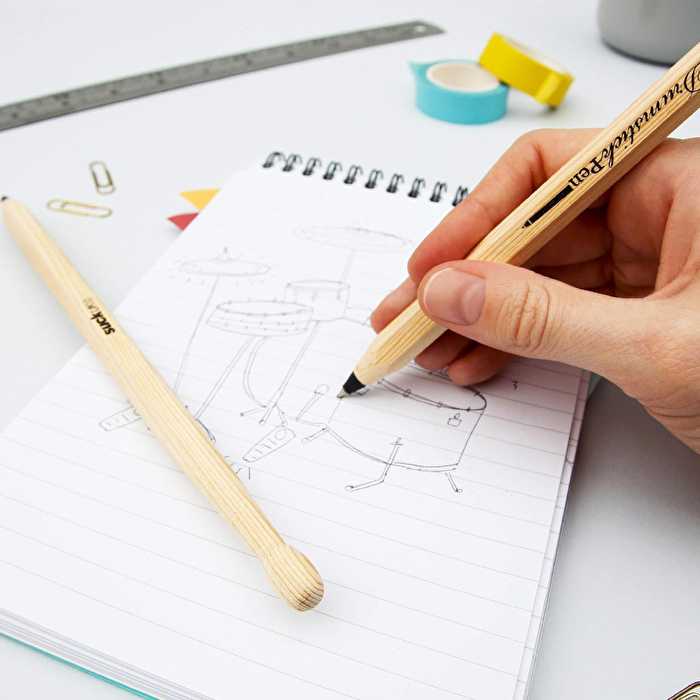 SUCK UK Siyah Baget Tükenmez Kalem