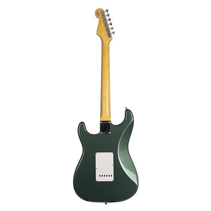 Fender Custom Shop Limited Edition L-Series Fat 1964 Stratocaster Closet Classic Aged Sherwood Green Elektro Gitar