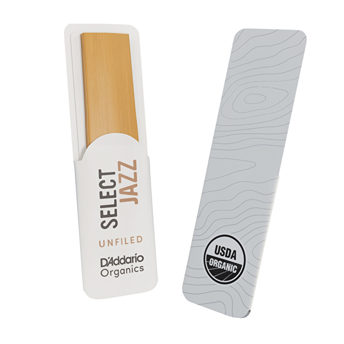 DADDARIO ORRS10SSX2M ORGANIC SELECT JAZZ Soprano Saksafon Kamışı No:2M - 10'lu Kutu