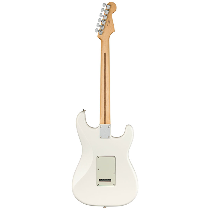 Fender Player Stratocaster Left Handed Akçaağaç Klavye Polar White Solak Elektro Gitar