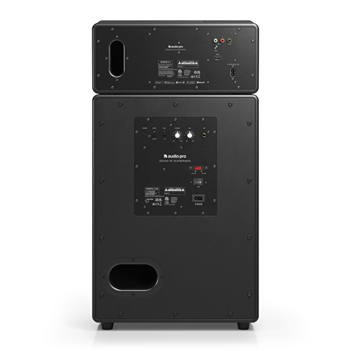 Audio Pro Drumfire II Siyah Multiroom Akıllı Ev Hoparlör Seti
