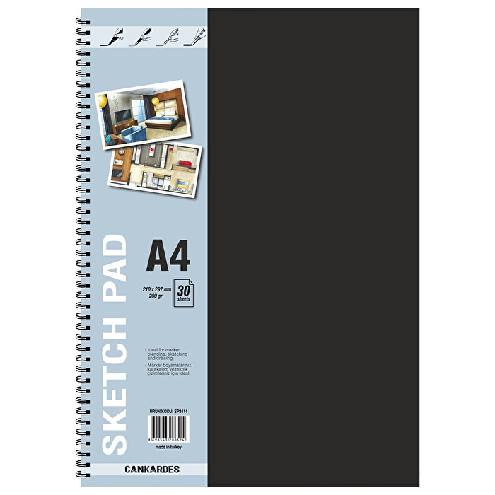 COPIC Sketch Pad A4 210x297 mm Defter