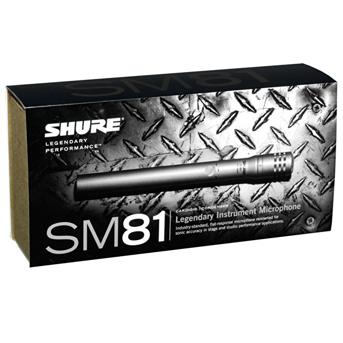 Shure SM81-LC Condenser Enstrüman Mikrofonu