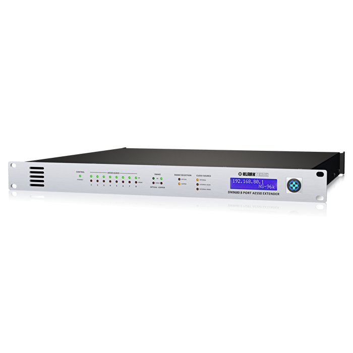 KLARK TEKNIK DN9680 8 Port AES50 Extender Ve Multiplexer (1000 Metreye Kadar)