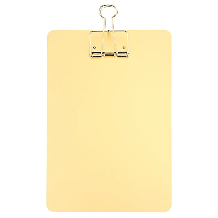 KAYIGO Tiny Alüminyum A4 Clipboard Gold