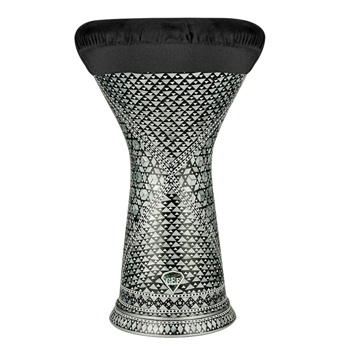 GEF ELFAN CD22-6601 İşlemeli Geleneksel Darbuka 22 cm