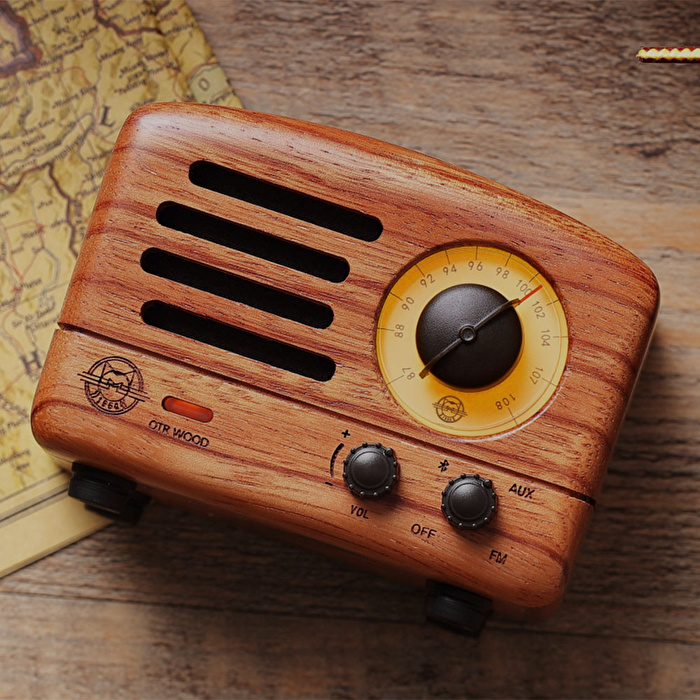 MUZEN OTR Wood - Rosewood (Taşınabilir FM Radyolu Bluetooth Hoparlör)