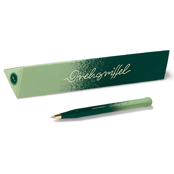 LEUCHTTURM  Gradient Limited Edition Serisi Drehgriffel Tükenmez Kalem Orman Yeşili / Ada Çayı