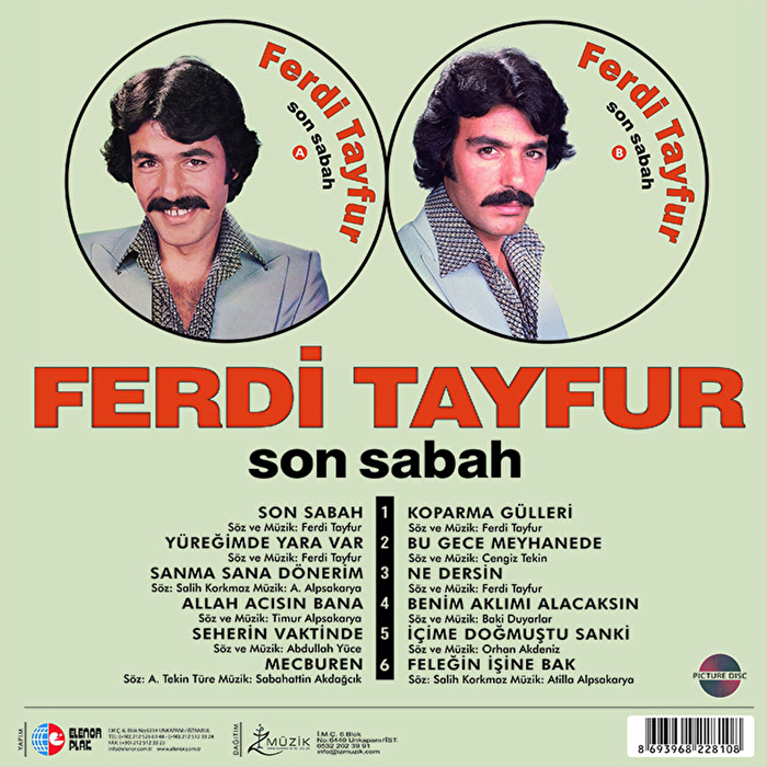 Ferdi Tayfur - Son Sabah (Picture Disc)
