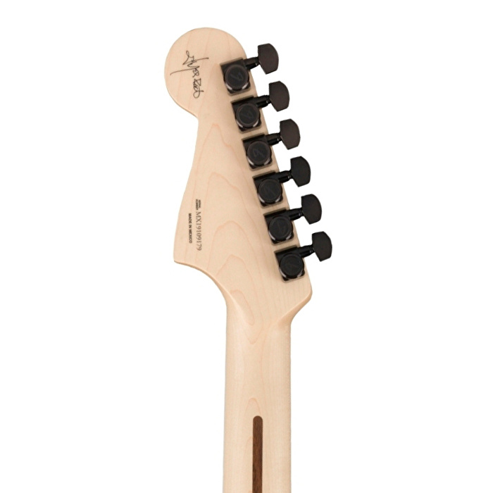 Fender Jim Root Jazzmaster V4 Abanoz Klavye Flat White Elektro Gitar
