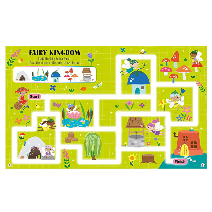 MBI - Glow in the Dark Fairyland Activity Book