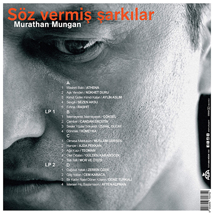 Murathan Mungan - Söz Vermiş Şarkılar