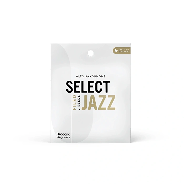 DADDARIO ORSF03ASX2M ORGANIC SELECT JAZZ FILED Alto Saksafon Kamışı No:2M - 3'lü Kutu