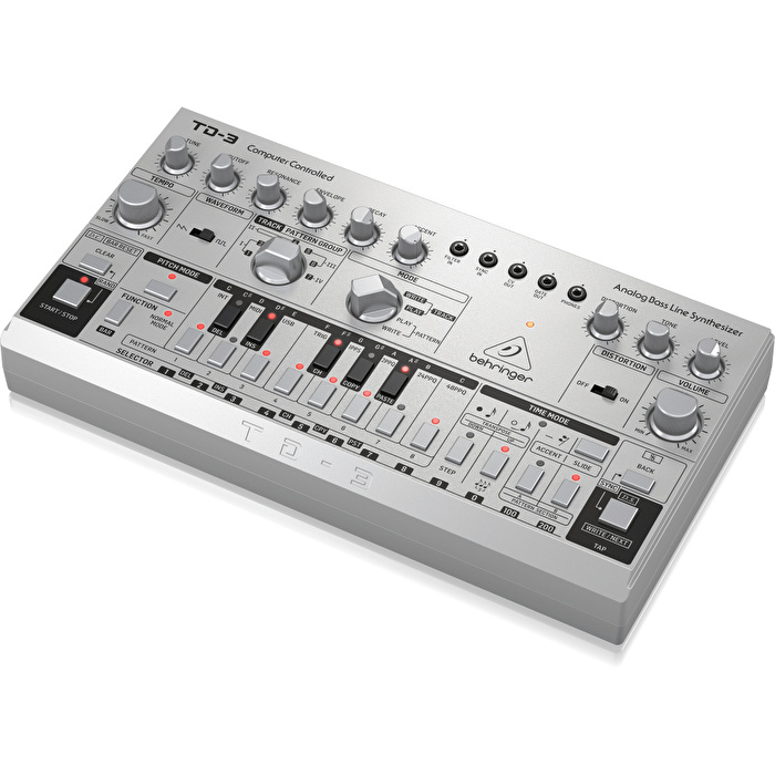 BEHRINGER TD-3-SR Analog Bass Line Synthesizer (Gri)