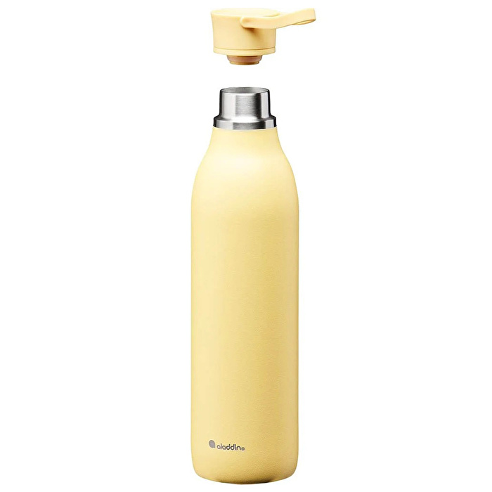 ALADDIN 0.6L CityLoop Thermavac™ eCycle Stainless Steel  Lemon Yellow Çelik Su Termosu