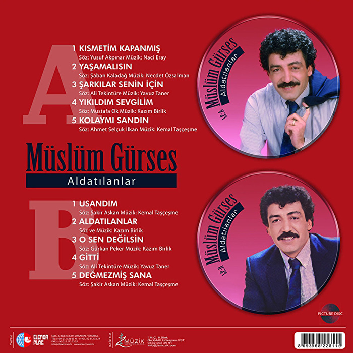 Müslüm Gürses - Aldatılanlar (Picture Disc)
