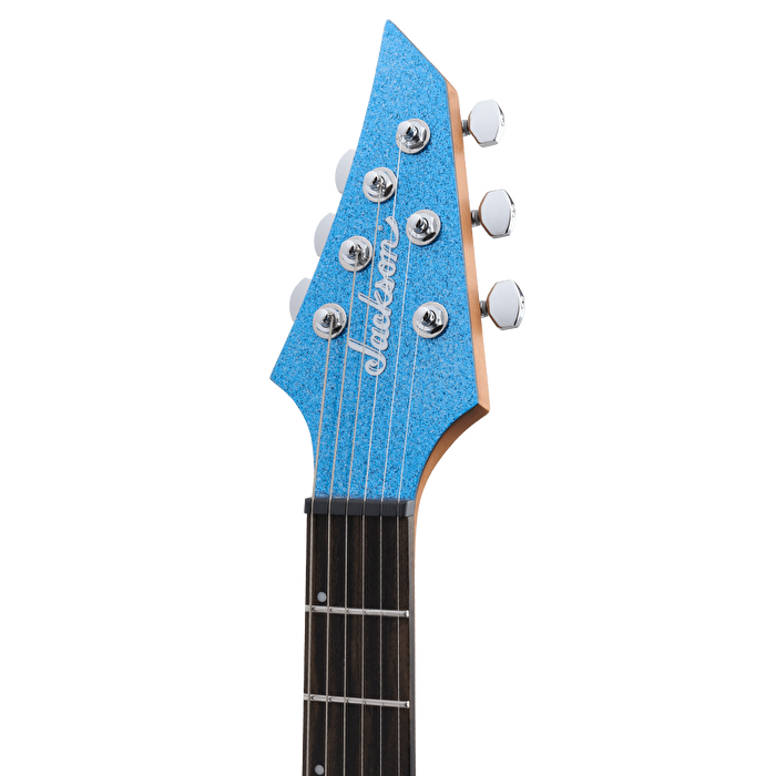 Jackson Pro Misha Mansoor Juggernaut HT6 Abanoz Klavye Blue Sparkle Elektro Gitar