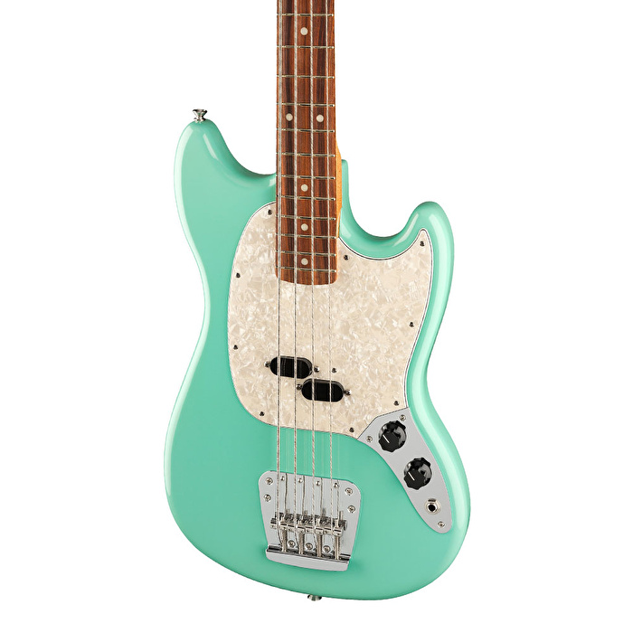 Fender Vintera '60s Mustang Bass Pau Ferro Klavye Sea Foam Green Bas Gitar