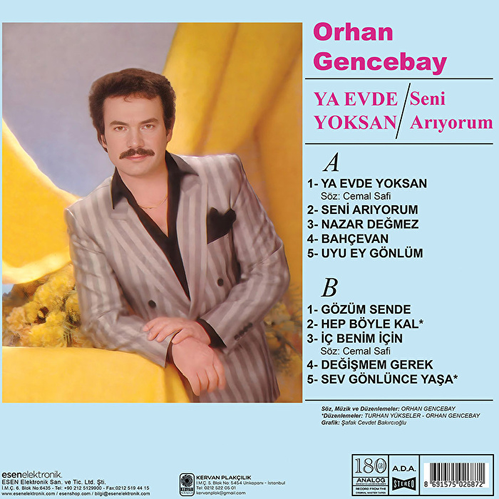 Orhan Gencebay - Ya Evde Yoksan