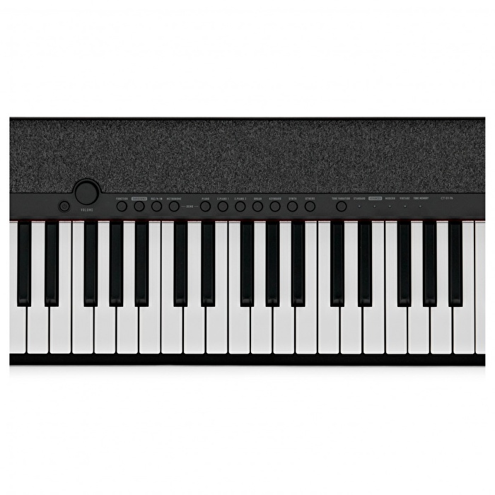 CASIOTONE CT-S1-76BKC 76 Tuş Piyano Stili Hassasiyetli Standart Siyah Org (Adaptör Dahil)