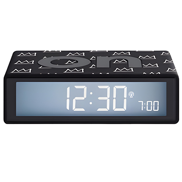 LEXON Flip + Alarm Saat X Jean-Michel Basquiat Crown