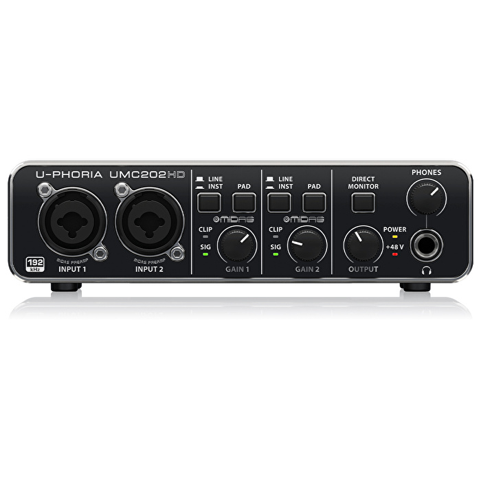 BEHRINGER U-PHORIA STUDIO PRO / Kayıt Paketi