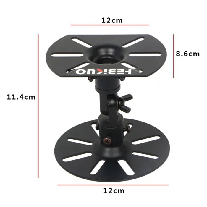 HEBIKUO 902 Ayarlı Duvar Tipi Hoparlör Standı (Çift)