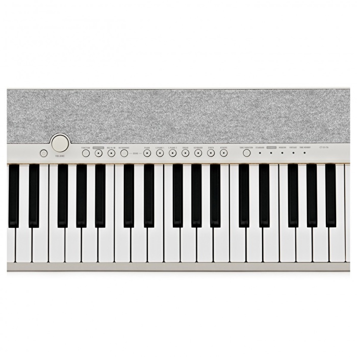 CASIOTONE CT-S1-76WE 76 Tuş Piyano Stili Hassasiyetli Standart Beyaz Org (Adaptör Dahil)