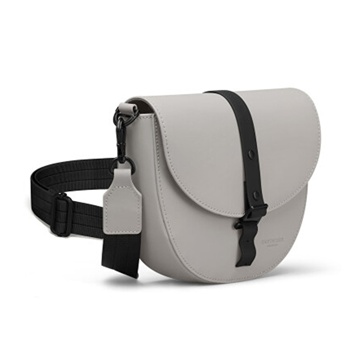 GASTON LUGA Spläsh Moon Crossbody Omuz Çantası - Taupe