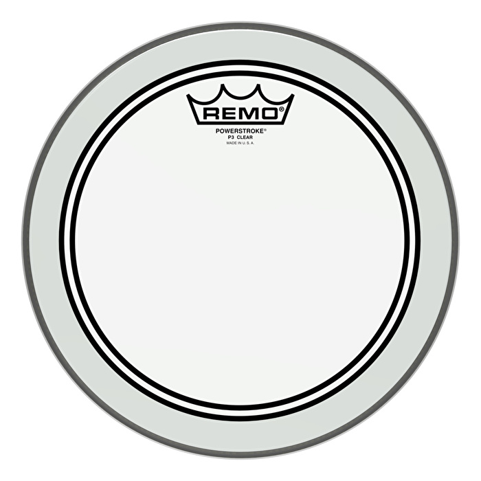 REMO P3-0310-BP Powerstroke P3 Şeffaf 10" Davul Derisi