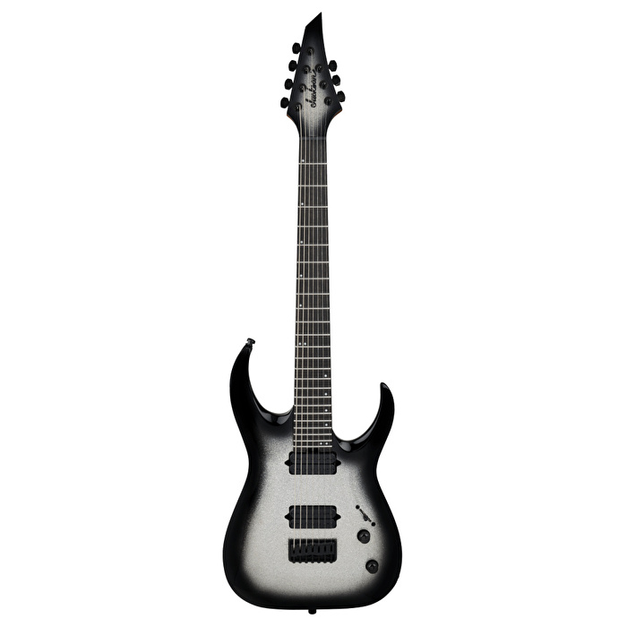 Jackson Pro Plus Misha Mansoor Juggernaut HT7 Abanoz Klavye Silverburst Sparkle w/bag 7 Telli Elektro Gitar