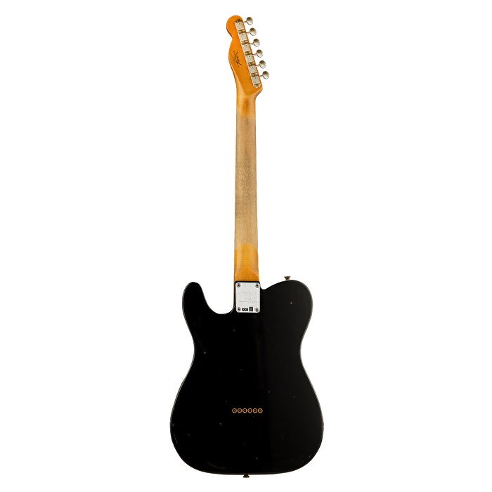 Fender Custom Shop Limited Edition 1960 Telecaster Journeyman Relic Aged Black Elektro Gitar