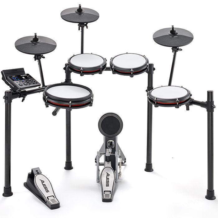 ALESIS Nitro MAX 8 Parça Elektronik Davul Seti - Bluetooth ve BFD Sesleri Dahil