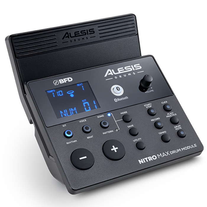 ALESIS Nitro MAX 8 Parça Elektronik Davul Seti - Bluetooth ve BFD Sesleri Dahil  -- ÖN SATIŞ