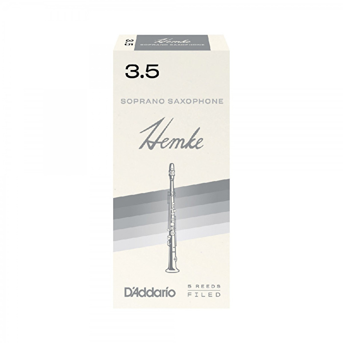 RICO RHKP5SSX350 HEMKE 3,5 Numara Soprano Saksafon Kamışı (5'li Kutu)