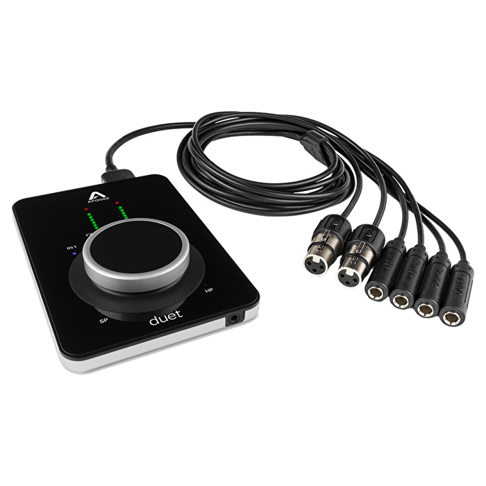 APOGEE DUET-3 2 Giriş x 4 Çıkış USB-C Ses Kartı (DSP, Taşıma Çantası ve Bağlantı Kabloları)
