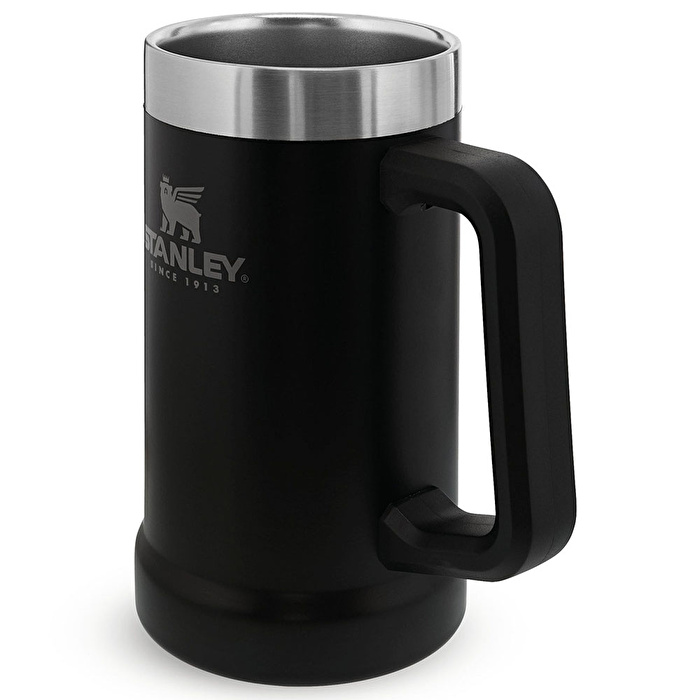 STANLEY 0.7L Adventure Big Grip Beer Stein Siyah Bira Bardağı